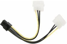 Изображение товара Кабель разветвитель PREMIER 6-096-PSU-6 PCI-E 6pin Molex 8981 0.15м
