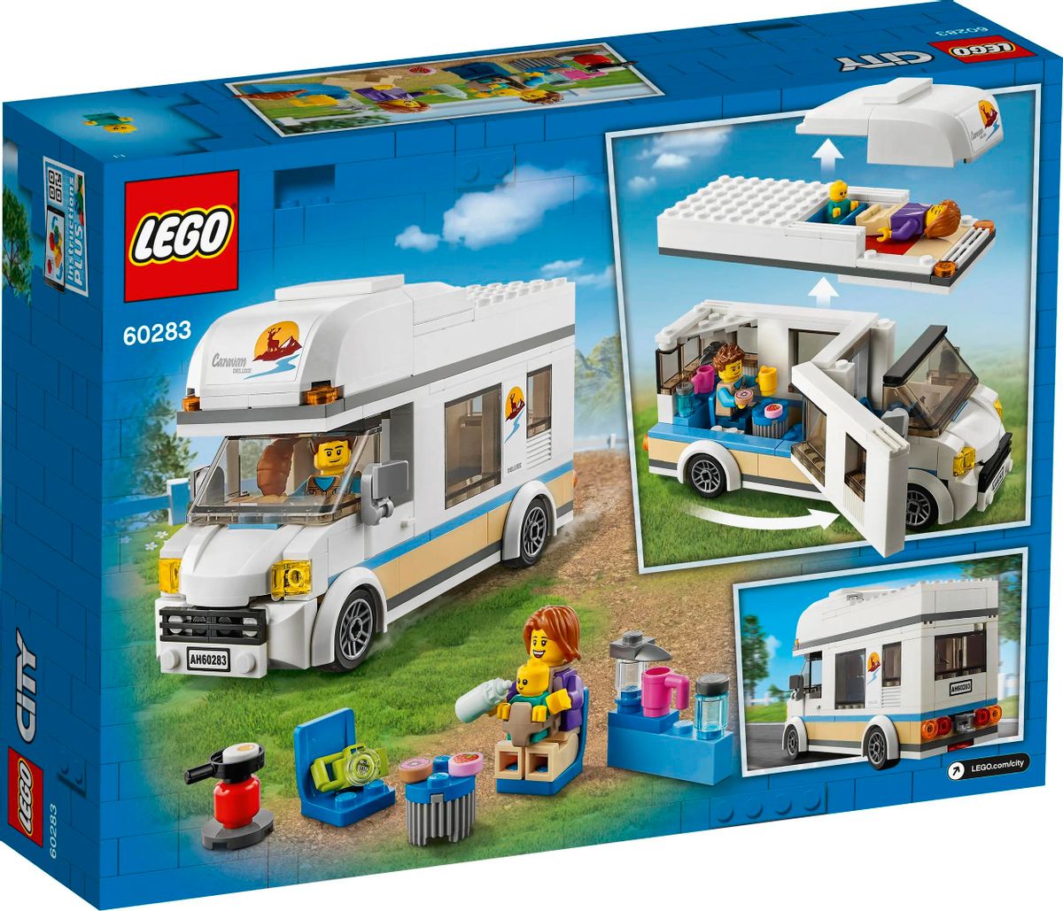 Конструктор Lego City Great Vehicles Отпуск в доме на колесах, 60283 –  купить в Ситилинк | 1460697