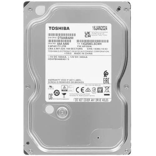 2 ТБ Жесткий диск Toshiba DT02 [DT02ABA200]