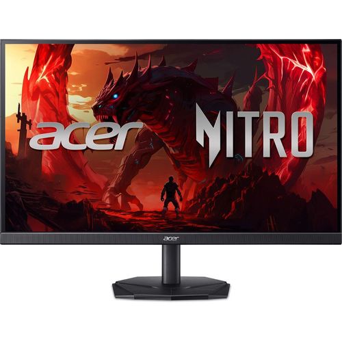23.8" Монитор Acer Nitro KG241YX1bmiipx, 1920x1080, IPS, 200Гц, 2хHDMI, 1хDP, черный [um.qx1cd.101]