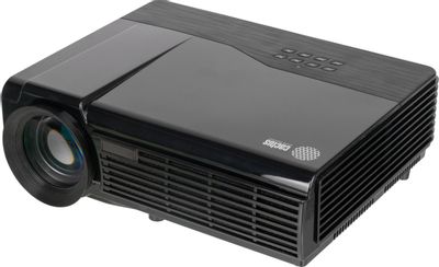 Проектор Cactus CS-PRO.09B.WXGA-W, черный, Wi-Fi – купить в Ситилинк ...