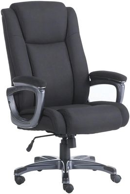 Кресло BRABIX Solid HD-005, на колесиках, ткань, черный [531822 ...