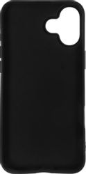 Чехол (клип-кейс) BORASCO Silicone Case, для Apple iPhone 16 Plus, черный