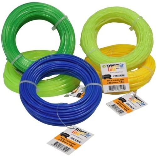 Леска для садовых триммеров REZER Eco Trim Multicolor, 2мм, 15м [03.007.00136]