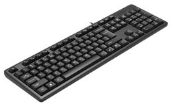 Клавиатура A4TECH KK-3, проводная, мембранная, черный
