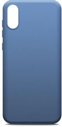 Чехол (клип-кейс) BORASCO Microfiber Case, для Xiaomi Redmi 9A, синий
