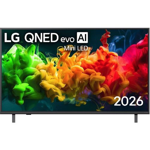 50" Телевизор LG 50QNED80B6B.ARU QNED, 4K Ultra HD, СМАРТ ТВ, WebOS, черный титан
