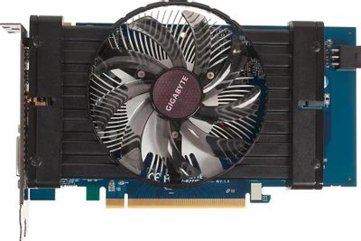 Видеокарта GIGABYTE AMD  Radeon HD 7770 1ГБ GDDR5, OC,  Ret [gv-r777d5-1gd]