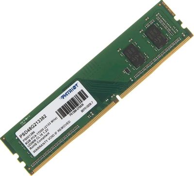 Оперативная память Patriot Signature PSD48G213382 DDR4 -  1x 8ГБ 2133МГц, DIMM,  Ret