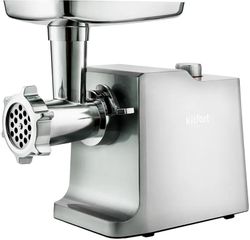 Мясорубка KitFort KT-2108, серебристый
