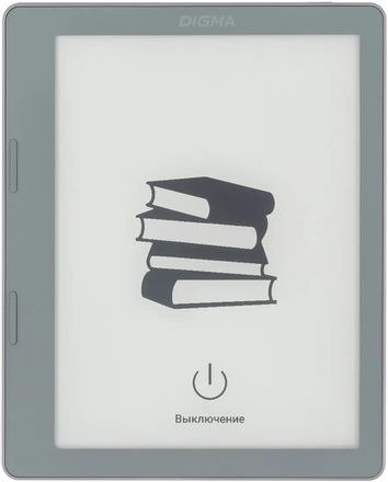 Электронная книга Digma E2, 5.83", Wi-Fi, светло-серый