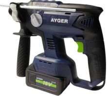 Изображение товара Перфоратор AYGER AHA18BL4 Li-Ion 18 В 4 Ач с кейсом и зарядкой