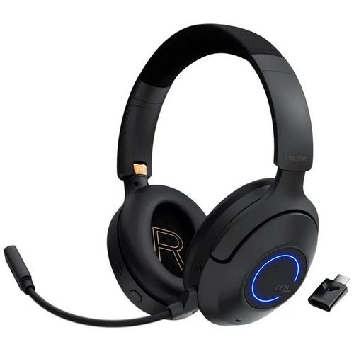 Наушники Creative Zen Hybrid Pro CLASSIC, 3.5 мм/Bluetooth, мониторные, черный [51ef1040aa001]