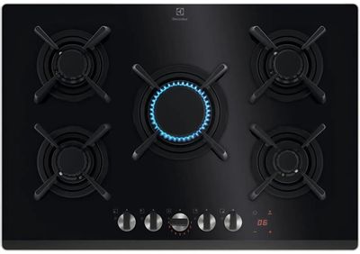 Газовая варочная панель Electrolux KGG953753K, независимая, черный ...