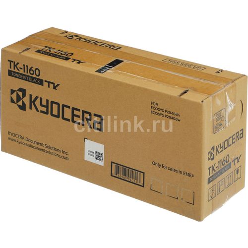 Картридж Kyocera TK-1160, черный / 1T02RY0NL0