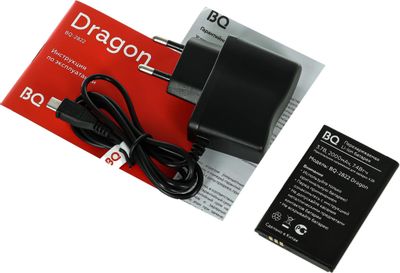 Сотовый телефон BQ Dragon 2822, синий/оранжевый – купить в Ситилинк ...
