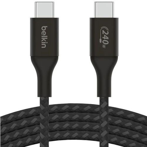 Кабель Belkin CAB015bt1MBK, USB Type-C (m) - USB Type-C (m), 1м, черный