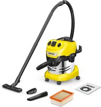 Отзывы на Строительный пылесос Karcher WD 4 P S V-20/5/22, желтый [1. ...