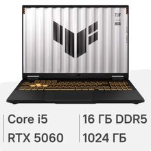 Изображение товара Ноутбук ASUS TUF Gaming F16 FX608JM-RV041 16 IPS i5 RTX 8 ГБ 1ТБ SSD без ОС
