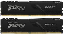 Изображение товара Оперативная память Kingston Fury Beast Black DDR4 8ГБ 3200МГц 2x4ГБ