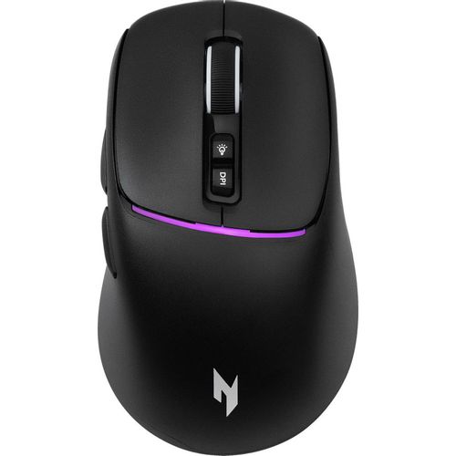 Мышь беспроводная Acer Nitro OMR506, игровая, Bluetooth/Радио, оптическая, USB, USB-C, 12800dpi, черный [zl.mce11.01w]