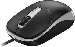 Мышь проводная Genius DX-123, USB, темно-серый