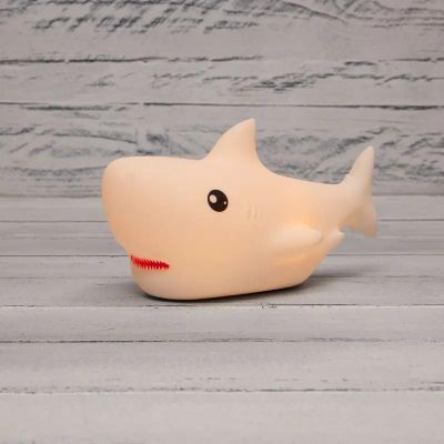 Ночник Neon-Night Сладких снов Шарк панда силикон/пластик белый (503 ...