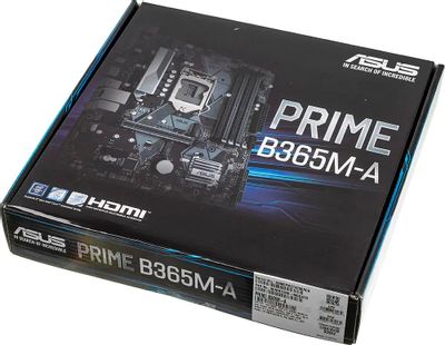 ASUS PRIME B365M A LGA 1151v2 Intel B365 mATX Ret 1136626