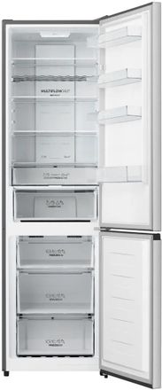 Холодильник двухкамерный Gorenje NRK620FAXL4 No Frost Plus, серый