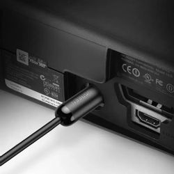 Кабель UGREEN AV122, Toslink (m) (прямой) - Toslink (m) (прямой), черный