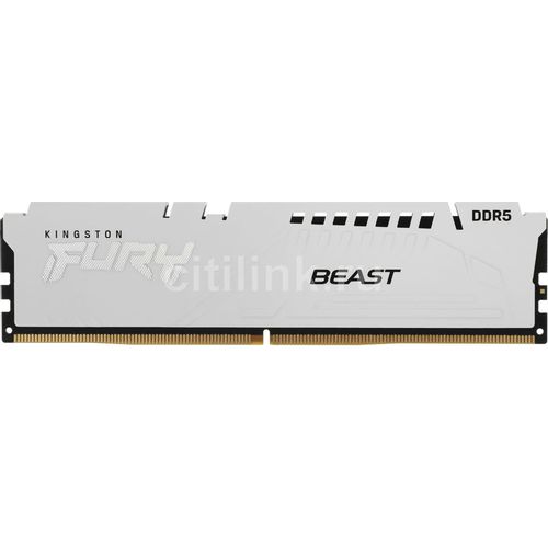 Оперативная память Kingston Fury Beast KF552C40BW-32 DDR5 - 1x 32ГБ 5200МГц, DIMM, White, Ret
