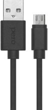 Изображение товара Кабель PERO DC-03 micro USB - USB, 0.2м, 2А, черный