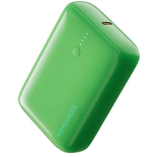 Внешний аккумулятор (Power Bank) MOVESPEED YSPBQ10-22, 10000мAч, зеленый [yspbq10 green]