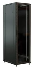 Шкаф коммутационный WRLINE WR-TT-2268-AS-RAL9004 напольный, стеклянная ...