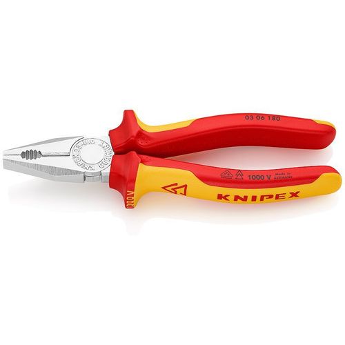 Плоскогубцы KNIPEX KN-0306180, 180мм