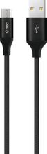 Изображение товара Кабель TTEC 2DK21S  micro USB to USB 2м черный в оплетке 2.4A