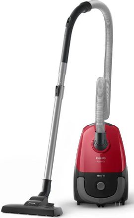 Пылесос Philips PowerGo FC8293/01, 1800Вт, красный/черный