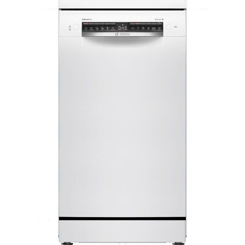 Посудомоечная машина Bosch SPS4EMW17E, узкая, напольная, 45см, загрузка 10 комплектов, белая