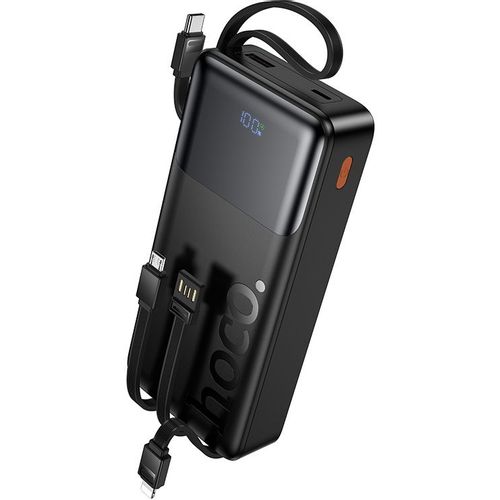 Внешний аккумулятор (Power Bank) Hoco J156A Founder, 20000мAч, черный [62284]