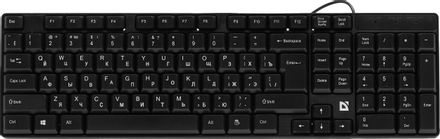 Клавиатура Defender Accent SB-720, проводная, USB, мембранная, черный [45720]