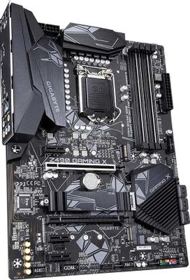 Материнская плата Gigabyte Z490 GAMING X, LGA 1200, Intel Z490