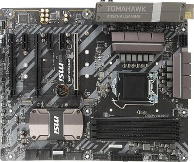 Материнская плата MSI Z370 TOMAHAWK, LGA 1151v2, Intel Z370, ATX, Ret