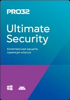 Антивирус PRO32 Ultimate Security 1 устр 3 года Ключ активации [pro32-pus-ekey-3y-1-ns-ru-mnt]