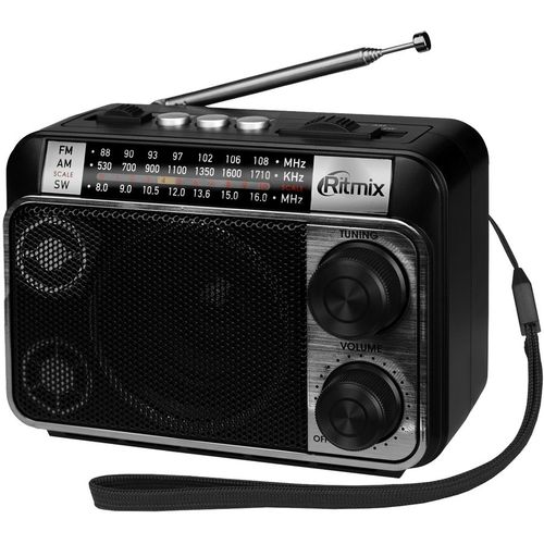 Радиоприемник Ritmix RPR-161, черный