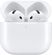 Изображение товара Наушники Apple AirPods 4 A3050,A3053,A3058, Bluetooth, вкладыши, белый [mxp63za/a]