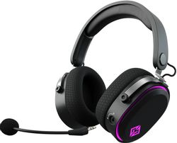 Гарнитура игровая GMNG GG-HS405W,  Bluetooth/радио/3,5 мм, черный  / черный