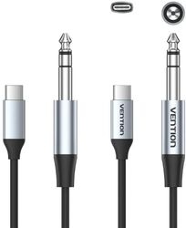 Кабель аудио VENTION BIJHF, USB Type-C (m) - Jack 6.35 (m), 1м