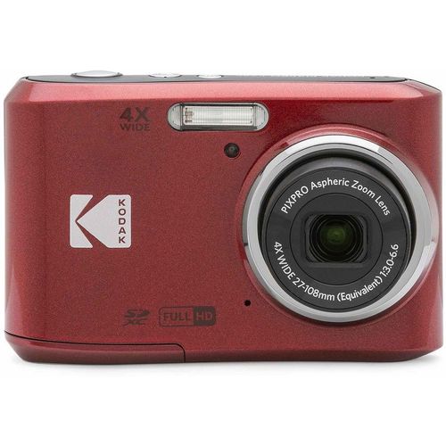 Цифровой компактный фотоаппарат Kodak Pixpro FZ45, красный