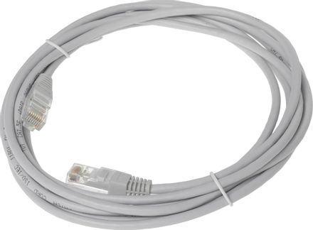 Патч-корд LanMaster вилка RJ-45,  вилка RJ-45,  кат.5E,  ПВХ,  3м,  серый [twt-45-45-3.0-gy]