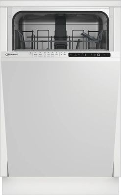 Встраиваемая посудомоечная машина Indesit DIS 1C69,  узкая, ширина 44.8см, полновстраиваемая, загрузка 10 комплектов